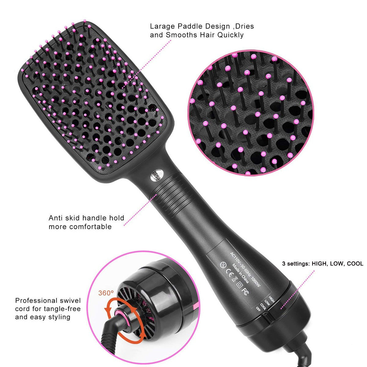 AirStyle Pro™ 2-in-1 Blow Dryer Brush